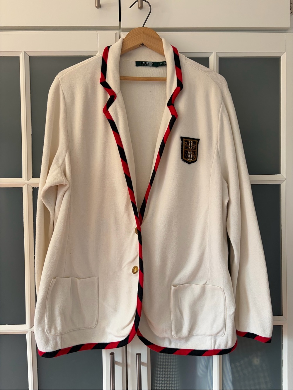 Ralph Lauren Plus Size Sweater Blazer